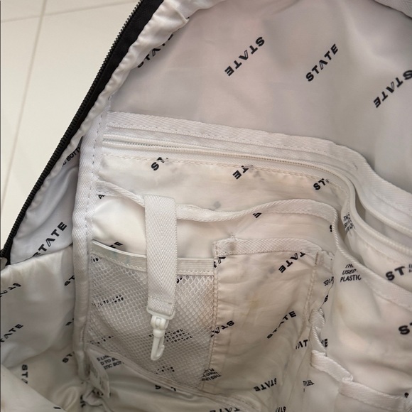 STATE Black and Gold Kids Backpack fuzzy bolt - Picture 7 of 11